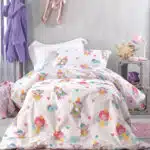 Σετ Κουβερλί Παιδικό Μονό με Μαξιλαροθήκη Fairies 160x250εκ. Rythmos
