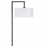 ΦΩΤΙΣΤΙΚΟ ΔΑΠΕΔΟΥ BRANS HM7532.11 ΜΕΤΑΛΛΟ ΜΑΥΡΟ--PVC ΛΕΥΚΟ ΚΑΠΕΛΟ 25x33x170Υεκ. - Image 7