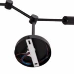 ΦΩΤΙΣΤΙΚΟ ΟΡΟΦΗΣ 4-ΦΩΤΟ LIGHTY HM7405.11 ΜΕΤΑΛΛΟ ΣΕ ΜΑΥΡΟ 57x5x52Υεκ. - Image 7