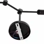 ΦΩΤΙΣΤΙΚΟ ΟΡΟΦΗΣ 4-ΦΩΤΟ LIGHTY HM7405.11 ΜΕΤΑΛΛΟ ΣΕ ΜΑΥΡΟ 57x5x52Υεκ. - Image 7