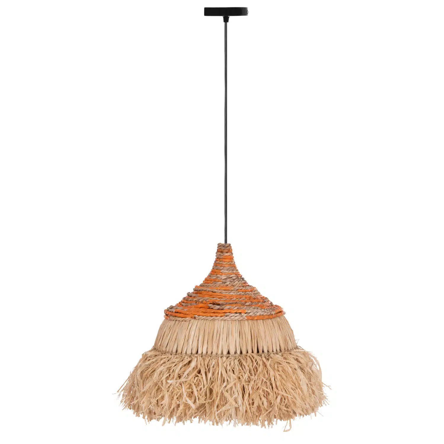 ΦΩΤΙΣΤΙΚΟ ΟΡΟΦΗΣ SIFO HM4714 ΚΑΠΕΛΟ ΙΝΕΣ SISAL & ΜΠΑΝΑΝΑΣ-ΦΥΣΙΚΟ & MIX Φ35x45Υεκ. - Image 1