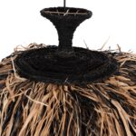 ΦΩΤΙΣΤΙΚΟ ΟΡΟΦΗΣ ORDEM HM4716 ΚΑΠΕΛΟ ΙΝΕΣ SISAL & ΜΠΑΝΑΝΑΣ-ΜΑΥΡΟ & ΦΥΣΙΚΟ Φ60x50Υεκ - Image 5