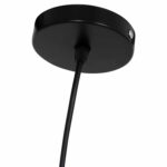 ΦΩΤΙΣΤΙΚΟ ΟΡΟΦΗΣ ORDEM HM4716 ΚΑΠΕΛΟ ΙΝΕΣ SISAL & ΜΠΑΝΑΝΑΣ-ΜΑΥΡΟ & ΦΥΣΙΚΟ Φ60x50Υεκ - Image 9