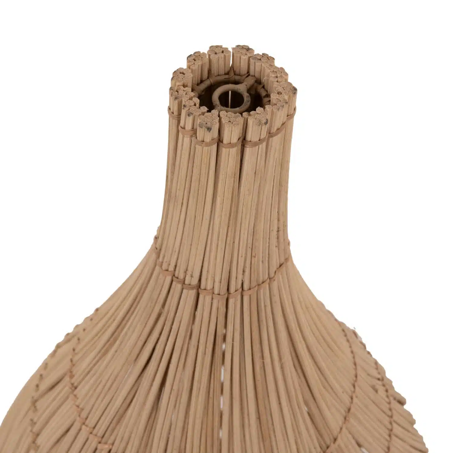 ΦΩΤΙΣΤΙΚΟ ΟΡΟΦΗΣ CARBOY HM7884 ΚΡΕΜΑΣΤΟ ΑΠΟ RATTAN ΣΕ ΦΥΣΙΚΟ ΧΡΩΜΑ Φ28x163,5Yεκ. - Image 4