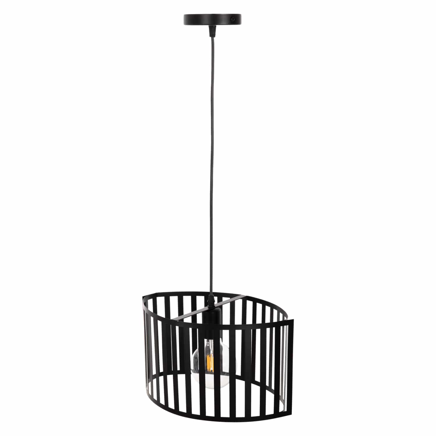 fotistiko-orofis-kremasto-fb94113-mayro- ΦΩΤΙΣΤΙΚΟ ΟΡΟΦΗΣ ΚΡΕΜΑΣΤΟ HM4113 ΜΑΥΡΟ ΜΕΤΑΛΛΟ 34x23x121Υεκ. - Image 1