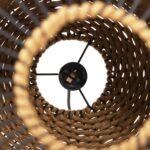 ΦΩΤΙΣΤΙΚΟ ΟΡΟΦΗΣ ΚΡΕΜΑΣΤΟ HM4340 PAPER ROPE ΜΠΕΖ-ΜΑΥΡΟ ΜΕΤΑΛΛΟ-Φ26x40-120Υεκ. - Image 7
