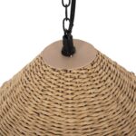 ΦΩΤΙΣΤΙΚΟ ΟΡΟΦΗΣ ΚΡΕΜΑΣΤΟ HM4354 ΦΥΣΙΚΟ RAΤΤΑΝ-PAPER ROPE-ΦΥΣΙΚΟ&ΜΑΥΡΟ Φ54x42-145Υεκ. - Image 6
