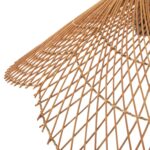 ΦΩΤΙΣΤΙΚΟ ΟΡΟΦΗΣ ΚΡΕΜΑΣΤΟ HM7878.01 RATTAN ΣΕ ΜΠΕΖ ΤΗΣ ΑΜΜΟΥ ΧΡΩΜΑ Φ58,5x31Yεκ - Image 4