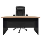 ΓΡΑΦΕΙΟ ΕΠΑΓΓΕΛΜΑΤΙΚΟ SIENNA 120x70x75Y-- HM2015.01 ΓΚΡΙ-ΟΞΙΑ - Image 4