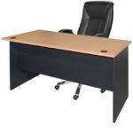 ΓΡΑΦΕΙΟ ΕΠΑΓΓΕΛΜΑΤΙΚΟ ABELINA 150x75x75 HM2016.01 ΓΚΡΙ-ΟΞΙΑ - Image 3