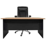 ΓΡΑΦΕΙΟ ΕΠΑΓΓΕΛΜΑΤΙΚΟ ABELINA 150x75x75 HM2016.01 ΓΚΡΙ-ΟΞΙΑ - Image 4