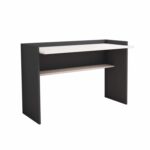 ΓΡΑΦΕΙΟ ΜΕΛΑΜΙΝΗΣ ΓΚΡΙ ΛΕΥΚΟ HM9227.13 118x58x80Υεκ. - Image 4