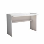 ΓΡΑΦΕΙΟ ΜΕΛΑΜΙΝΗΣ ΛΕΥΚΟ 118x58x80Υεκ.HM9227.11 - Image 4