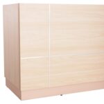 ΓΡΑΦΕΙΟ ΥΠΟΔΟΧΗΣ DALTON HM2068.02 ΜΕΛΑΜΙΝΗ ΣΕ SONAMA-ΜΠΕΖ 240x80x106Υεκ. - Image 6