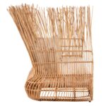 ΚΑΝΑΠΕΣ ΕΞ. ΧΩΡΟΥ ZEPHYR HM5988 ΚΑΛΑΜΙΑ RATTAN ΦΥΣΙΚΟ-ΜΠΕΖ ΜΑΞΙΛΑΡΙΑ 200x120x142Yεκ. - Image 4