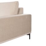 ΚΑΝΑΠΕΣ ΓΩΝΙΑ (ΔΕΞΙΑ) NOA HM3278.01R ΕΚΡΟΥ ΥΦΑΣΜΑ 288x90-157x67-80Υεκ. - Image 8