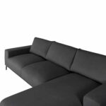 ΚΑΝΑΠΕΣ ΓΩΝΙΑ (ΔΕΞΙΑ) NOA HM3278.02R ΑΝΘΡΑΚΙ ΥΦΑΣΜΑ 288x90-157x67-80Υεκ. - Image 9