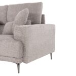 ΚΑΝΑΠΕΣ ΓΩΝΙΑ SYMMET HM3269.01 ΑΝΟΙΧΤΟ ΓΚΡΙ ΥΦΑΣΜΑ-ΑΝΘΡΑΚΙ ΠΟΔΙΑ 314x314x90-102Yεκ. - Image 8