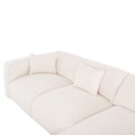 ΚΑΝΑΠΕΣ ΓΩΝΙΑ BRICKEN HM3275.02R ΛΕΥΚΟ ΥΦΑΣΜΑ 110-282x98-160x72Υεκ. - Image 8