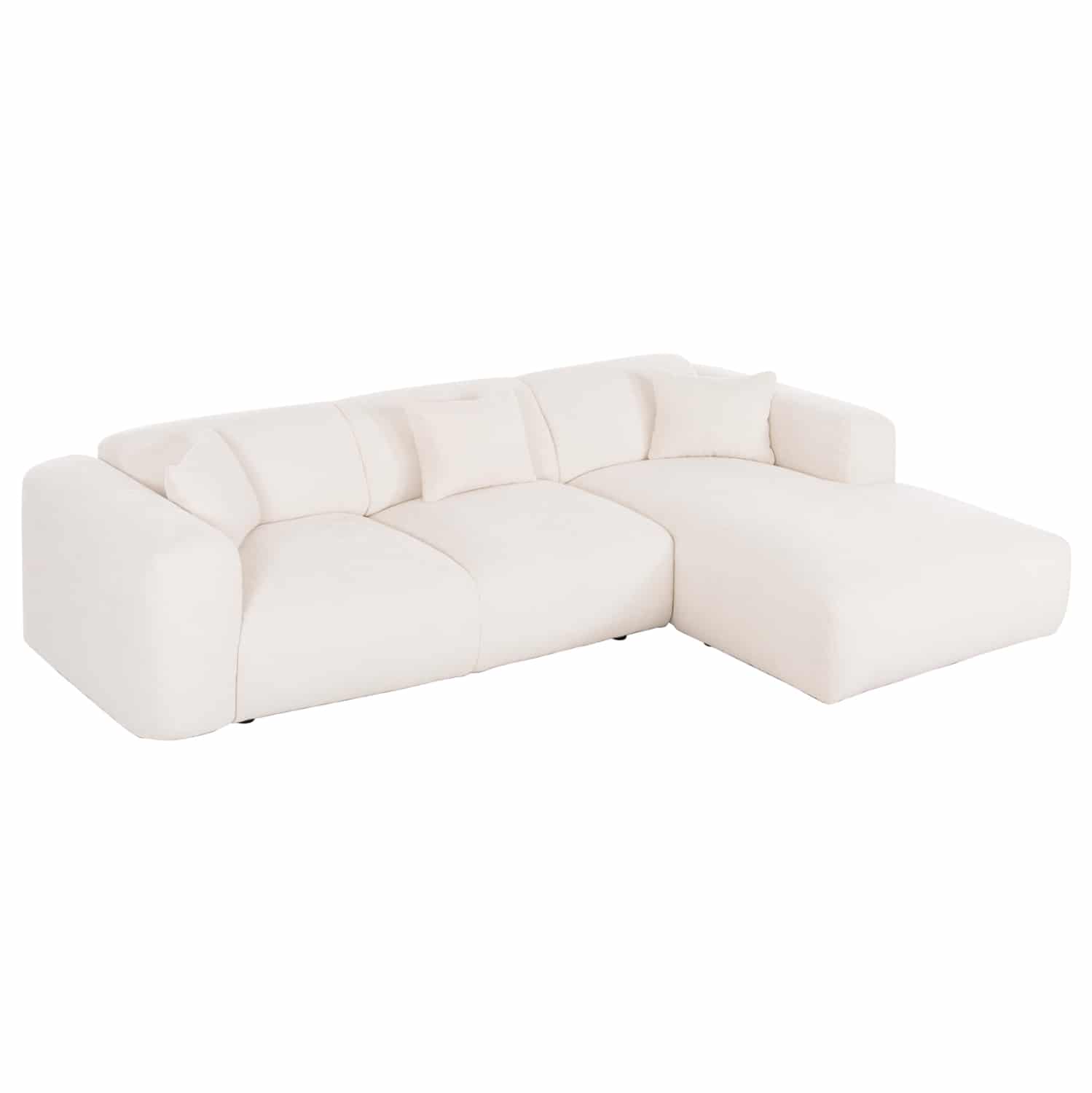 kanapes-gonia-fb9327502r-leyko-yfasma-11 ΚΑΝΑΠΕΣ ΓΩΝΙΑ BRICKEN HM3275.02R ΛΕΥΚΟ ΥΦΑΣΜΑ 110-282x98-160x72Υεκ. - Image 1