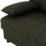 ΚΑΝΑΠΕΣ ΚΡΕΒΑΤΙ ANDRI ΤΡΙΘΕΣΙΟΣ DARK OLIVE HM3239.05 180x72x77 εκ. - Image 7