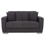 ΚΑΝΑΠΕΣ ΚΡΕΒΑΤΙ POLYA ΔΙΘΕΣΙΟΣ ΓΚΡΙ HM3241.03 153x87x77Υεκ. - Image 4