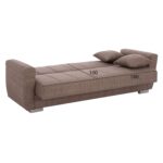 ΚΑΝΑΠΕΣ ΚΡΕΒΑΤΙ POLYA ΤΡΙΘΕΣΙΟΣ ΚΑΦΕ HM3240.02 215x80x77 εκ. - Image 3