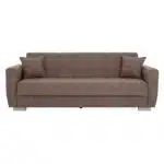 ΚΑΝΑΠΕΣ ΚΡΕΒΑΤΙ POLYA ΤΡΙΘΕΣΙΟΣ ΚΑΦΕ HM3240.02 215x80x77 εκ. - Image 4