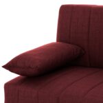 ΚΑΝΑΠΕΣ ΚΡΕΒΑΤΙ ANDRI ΤΡΙΘΕΣΙΟΣ ΚΟΚΚΙΝΟ HM3239.06 180x72x77 εκ. - Image 6