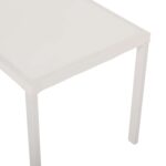 ΚΑΡΕΚΛΑ ΑΛΟΥΜΙΝΙΟΥ ΛΕΥΚΗ ΜΠΕΖ RATTAN & TEXTLINE HM5921.02 46x55,5x83Yεκ. - Image 9