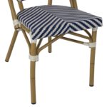 ΚΑΡΕΚΛΑ BAMBOO LOOK ΜΠΛΕ-ΛΕΥΚΟ HM5860.02 46x56x88Y εκ. - Image 7