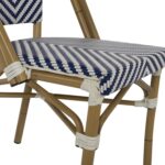 ΚΑΡΕΚΛΑ BAMBOO LOOK ΜΠΛΕ-ΛΕΥΚΟ HM5860.02 46x56x88Y εκ. - Image 9