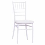 ΚΑΡΕΚΛΑ CATERING TIFFANY ΜΕ ΜΑΞΙΛΑΡΙ HM21104 ΛΕΥΚΟ ΠΟΛΥΠΡΟΠΥΛΕΝΙΟ 39x47x89Yεκ.