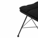 ΚΑΡΕΚΛΑ ΕΞ.ΧΩΡΟΥ ALLEGRA HM5453.12 ΜΕΤΑΛΛΟ-ΜΑΞΙΛΑΡΙ-WICKER ΜΑΥΡΟ 52x52x83,5Yεκ. - Image 10