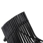 ΚΑΡΕΚΛΑ ΕΞΩΤ.ΧΩΡΟΥ CELLION HM9812.02 ΡΑΒΔΟΙ RATTAN ΣΕ ΜΑΥΡΟ ΧΡΩΜΑ 76x72x83Υεκ. - Image 7