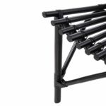 ΚΑΡΕΚΛΑ ΕΞΩΤ.ΧΩΡΟΥ CELLION HM9812.02 ΡΑΒΔΟΙ RATTAN ΣΕ ΜΑΥΡΟ ΧΡΩΜΑ 76x72x83Υεκ. - Image 9