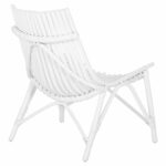 ΚΑΡΕΚΛΑ ΕΞΩΤ.ΧΩΡΟΥ CELLION HM9812.03 ΡΑΒΔΟΙ RATTAN ΣΕ ΛΕΥΚΟ ΧΡΩΜΑ 76x72x83Υεκ. - Image 5