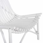 ΚΑΡΕΚΛΑ ΕΞΩΤ.ΧΩΡΟΥ CELLION HM9812.03 ΡΑΒΔΟΙ RATTAN ΣΕ ΛΕΥΚΟ ΧΡΩΜΑ 76x72x83Υεκ. - Image 7