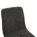 ΚΑΡΕΚΛΑ SHELLY HM8590.01 ΓΚΡΙ TEDDY ΥΦΑΣΜΑ ME ΜΕΤΑΛΛΙΚΑ ΜΑΥΡΑ ΠΟΔΙΑ 48x64x87Yεκ. - Image 7