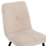 ΚΑΡΕΚΛΑ SHELLY HM8590.02 ΛΕΥΚΟ TEDDY ΥΦΑΣΜΑ ME ΜΕΤΑΛΛΙΚΑ ΜΑΥΡΑ ΠΟΔΙΑ 48x64x87Yεκ. - Image 7