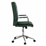 ΚΑΡΕΚΛΑ ΓΡΑΦΕΙΟΥ JOSEF HM1181.03 ΚΥΠΑΡΙΣΣΙ ΒΕΛΟΥΔΟ-INOX ΒΑΣΗ 58x61x105-113Yεκ. - Image 4