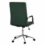 ΚΑΡΕΚΛΑ ΓΡΑΦΕΙΟΥ JOSEF HM1181.03 ΚΥΠΑΡΙΣΣΙ ΒΕΛΟΥΔΟ-INOX ΒΑΣΗ 58x61x105-113Yεκ. - Image 5