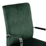 ΚΑΡΕΚΛΑ ΓΡΑΦΕΙΟΥ JOSEF HM1181.03 ΚΥΠΑΡΙΣΣΙ ΒΕΛΟΥΔΟ-INOX ΒΑΣΗ 58x61x105-113Yεκ. - Image 7