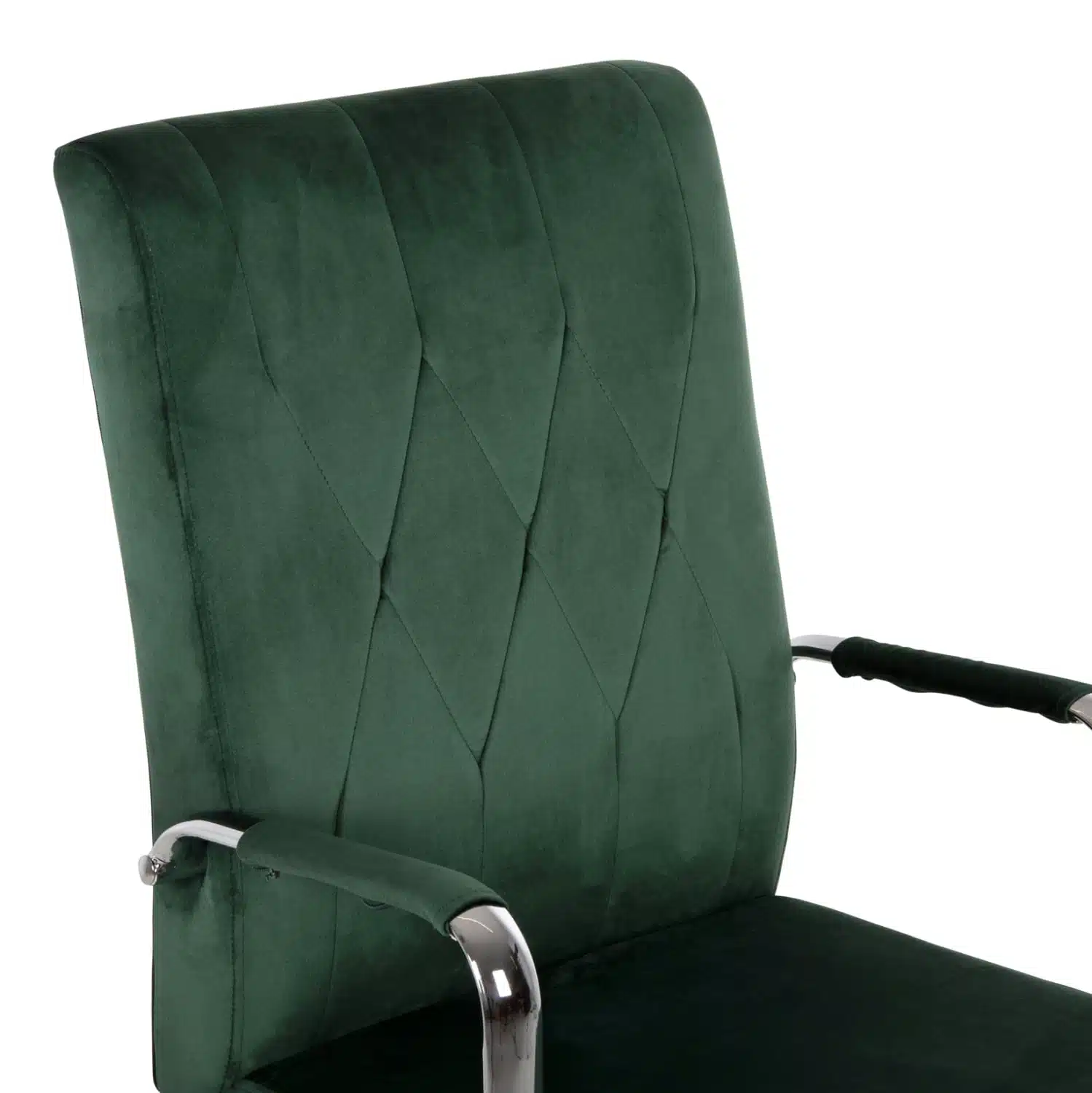 ΚΑΡΕΚΛΑ ΓΡΑΦΕΙΟΥ JOSEF HM1181.03 ΚΥΠΑΡΙΣΣΙ ΒΕΛΟΥΔΟ-INOX ΒΑΣΗ 58x61x105-113Yεκ. - Image 7