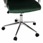 ΚΑΡΕΚΛΑ ΓΡΑΦΕΙΟΥ JOSEF HM1181.03 ΚΥΠΑΡΙΣΣΙ ΒΕΛΟΥΔΟ-INOX ΒΑΣΗ 58x61x105-113Yεκ. - Image 9