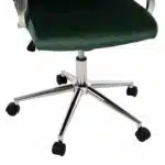 ΚΑΡΕΚΛΑ ΓΡΑΦΕΙΟΥ JOSEF HM1181.03 ΚΥΠΑΡΙΣΣΙ ΒΕΛΟΥΔΟ-INOX ΒΑΣΗ 58x61x105-113Yεκ. - Image 9