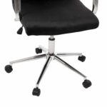ΚΑΡΕΚΛΑ ΓΡΑΦΕΙΟΥ JOSEF HM1181.04 ΜΑΥΡΟ ΒΕΛΟΥΔΟ-INOX ΒΑΣΗ 58x61x105-113Yεκ. - Image 9