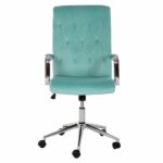 ΚΑΡΕΚΛΑ ΓΡΑΦΕΙΟΥ JOSEF HM1181.08 ΜΕΝΤΑ ΒΕΛΟΥΔΟ-INOX ΒΑΣΗ 58x61x105-113Yεκ. - Image 3
