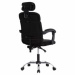 ΚΑΡΕΚΛΑ ΓΡΑΦΕΙΟΥ CRONER HM1196.01 ΜΑΥΡΟ MESH-ΜΕΤΑΛ.ΒΑΣΗ-NYLON ΣΚΕΛΕΤΟΣ 58x99x120Υεκ. - Image 6