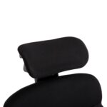 ΚΑΡΕΚΛΑ ΓΡΑΦΕΙΟΥ CRONER HM1196.01 ΜΑΥΡΟ MESH-ΜΕΤΑΛ.ΒΑΣΗ-NYLON ΣΚΕΛΕΤΟΣ 58x99x120Υεκ. - Image 8